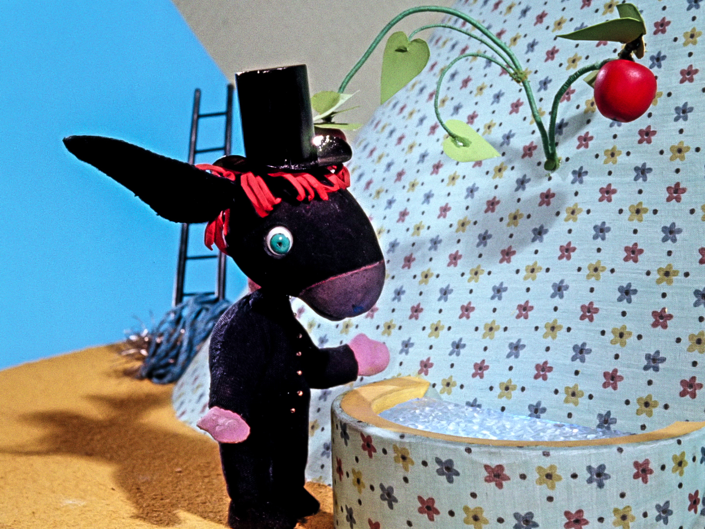 half-transformed donkey